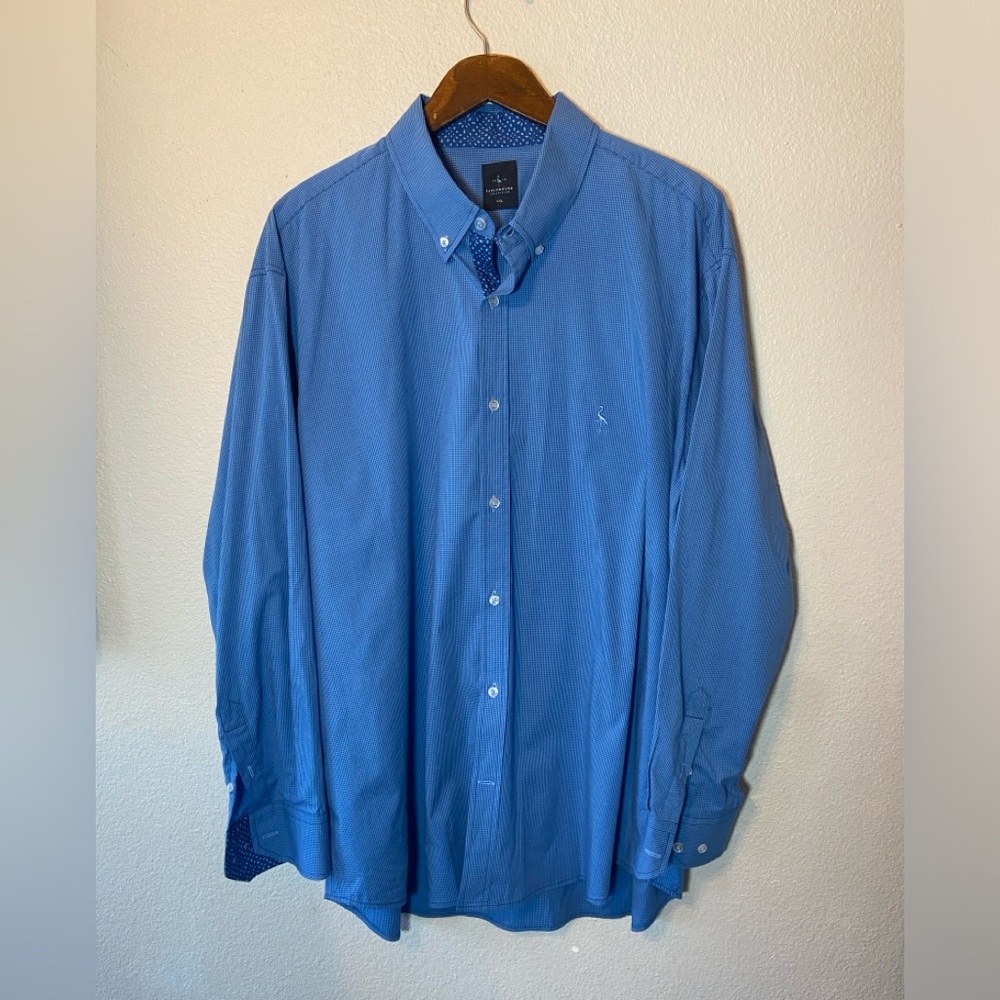 TailorByrd Long Sleeve Men’s Collared Shirt Size XXL
